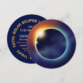Convite Eclipse Solar Total | Partido Estrela Astronômica