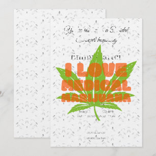 Convite Eco Design Cartaz de Bem-Estar Ousado para Impac