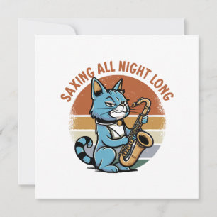 Convite Economizando a Noite Inteira - Para saxofonistas