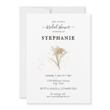 Edelweiss Floral Chá de panela