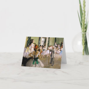 Convite Edgar Degas A Aula de Dança