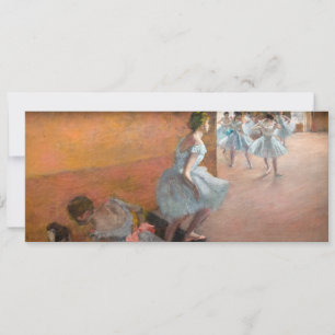 Convite Edgar Degas - Dançarinas Subindo uma Escada
