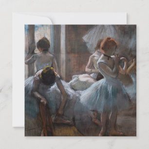 Convite Edgar Degas - Dançarinos