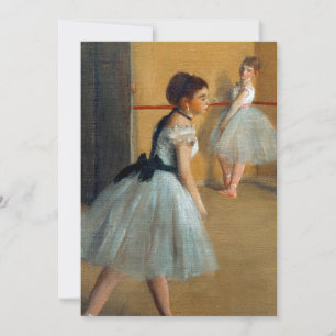 Convite Edgar Degas O Foyer de Dança na Ópera