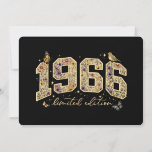 Convite Edição Limitada de 60º Aniversário Floral 1966