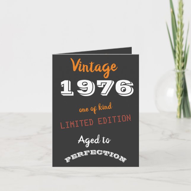 Convite Edição Limitada Vintage 19XX – tema retrô (Frente)