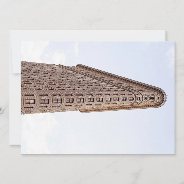 Convite Edifício flatiron (Frente)