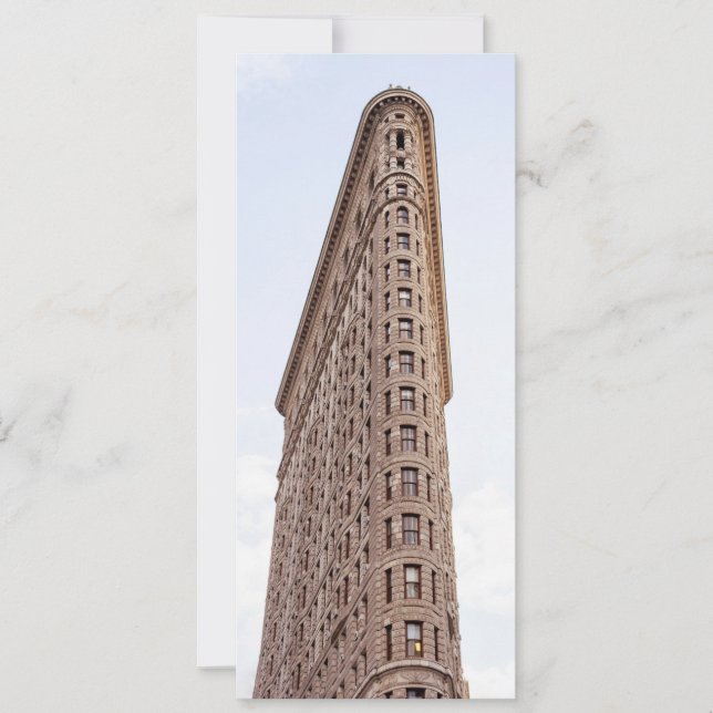 Convite Edifício Flatiron Cidade de Nova York (Frente)