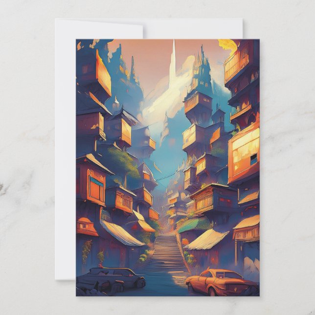 Convite Edifícios (Frente)