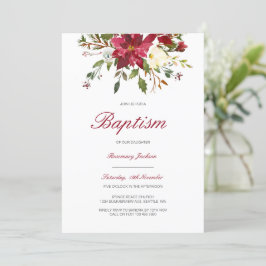 Convite Editable Baptism Invitation, Custom Baptism Invita