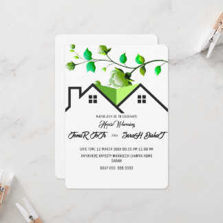 Convite Editable House Warming Invitation, House Warming P