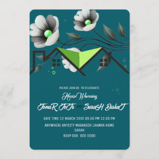 Convite Editable House Warming Invitation, House Warming P