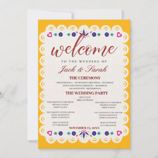 Convite Editable Mexican Wedding Invitation 2