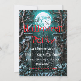 Convite Editable Spooky Template