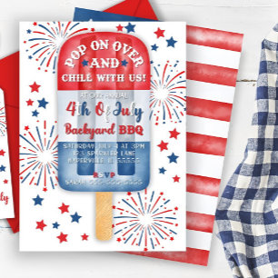 Convite Editável 4 de julho Partido 4 de julho CHURRASCO