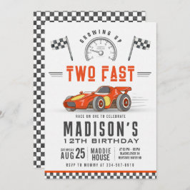 Convite Editável de Grupo de segundos aniversários