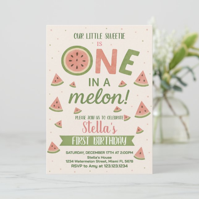 Convite Editável para Crianças (Em pé/Frente)