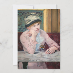 Convite Edouard Manet - Água de Pruna