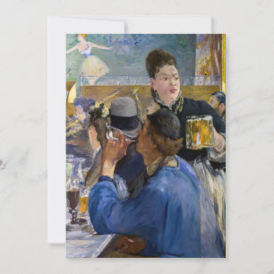 Convite Edouard Manet - Canto de um Café-Concerto