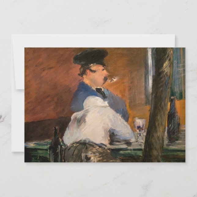 Convite Edouard Manet - O Bar, Le Bouchon (Frente)