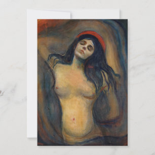 Convite Edvard Munch - Madona