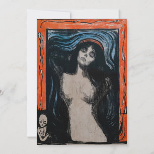 Convite Edvard Munch - Madona Litografia