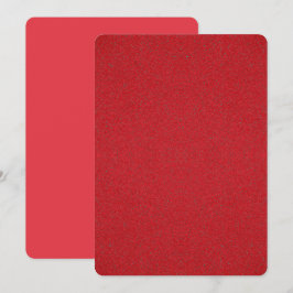Convite Efeito Ruído Vermelho Tomate – Personalizá