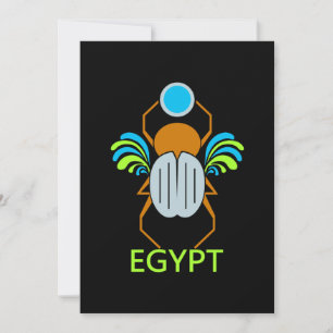Convite EGYPT - personalizar