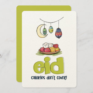 Convite Eid Mamoul No Lamenta   Calorias não contam!