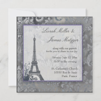 Convite Eiffel Tower