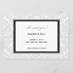 Convite ela disse sim!