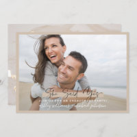 Ela Disse Sim Caligrafia Blusa Noivado Dourado