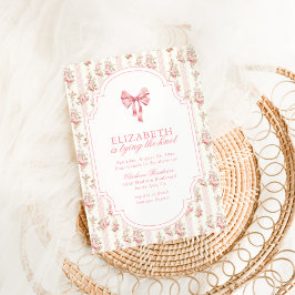 Convite Ela é Casando de Arco de coquete