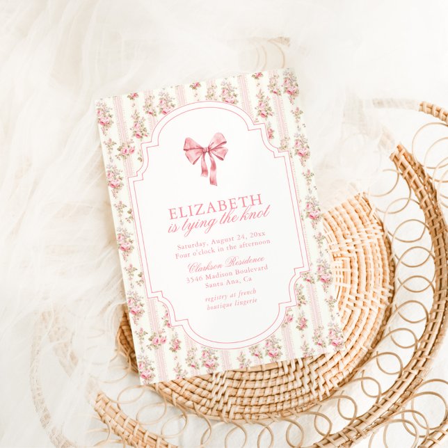 Convite Ela é Casando de Arco de coquete (Criador carregado)