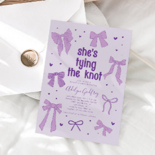 Convite Ela é um Casando de Chá de panela de Arco