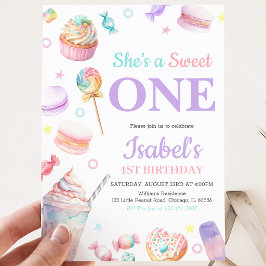 Convite Ela é uma Festa de Aniversário Doce