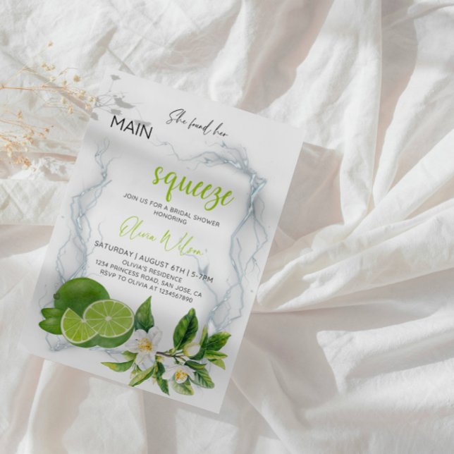 Convite Ela encontrou o aperto principal | Chá de panela C (Criador carregado)