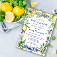 Ela Encontrou seu Amado Chá de Noiva Limão