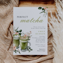 Ela Encontrou Seu Chá de Noiva de Matcha Perfeito