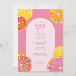 Convite Ela Encontrou Seu Chá de panela De Apertar Princip