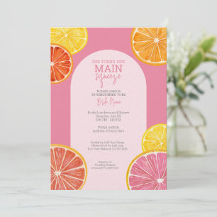 Convite Ela Encontrou Seu Chá de panela De Apertar Princip