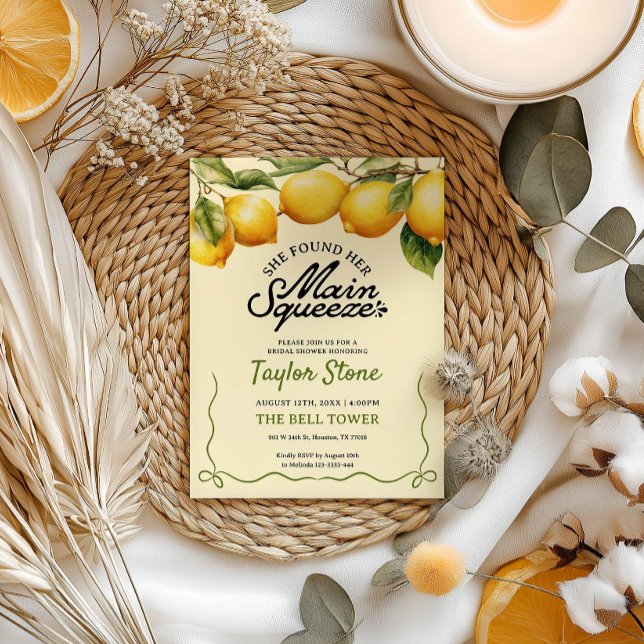 Convite Ela Encontrou Seu Chá de panela De Apertar Princip (Criador carregado)