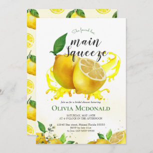 Convite Ela Encontrou Seu Chá de panela De Apertar Princip