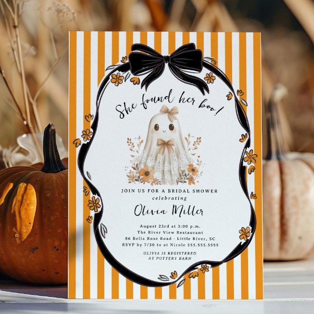 Convite Ela Encontrou Seu Chá de panela De Boas (Criador carregado)