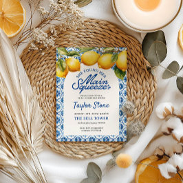 Convite Ela Encontrou Seu Chá de panela De Limão De Aperte