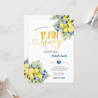 Ela Encontrou Seu Chá de panela De Limonada De Ape