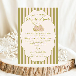 Convite Ela Encontrou Seu Chá de panela Perfeito De Peça