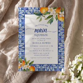 Convite Ela Encontrou Seu Chá de panela Principal De Laran