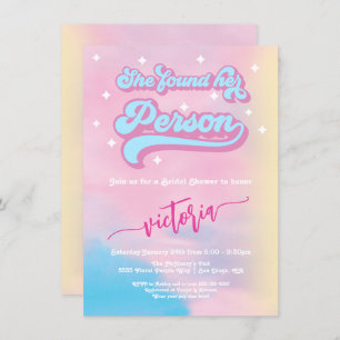 Convite Ela encontrou seu Pop pessoal do Partido Disco nas