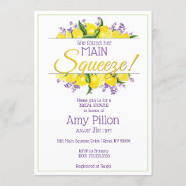 Convite Ela Encontrou Seu Principal Comichão - Chá de pane